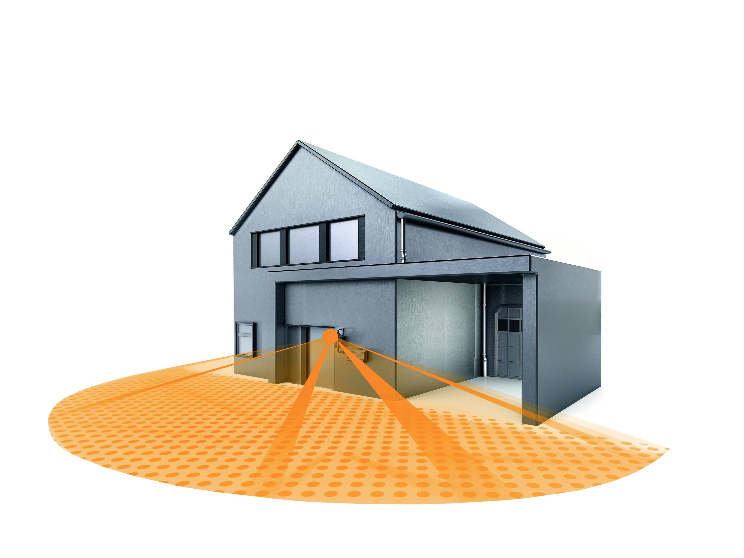 Steinel 034580 Wand PIR-Bewegungsmelder 180° Relais Anthrazit IP54