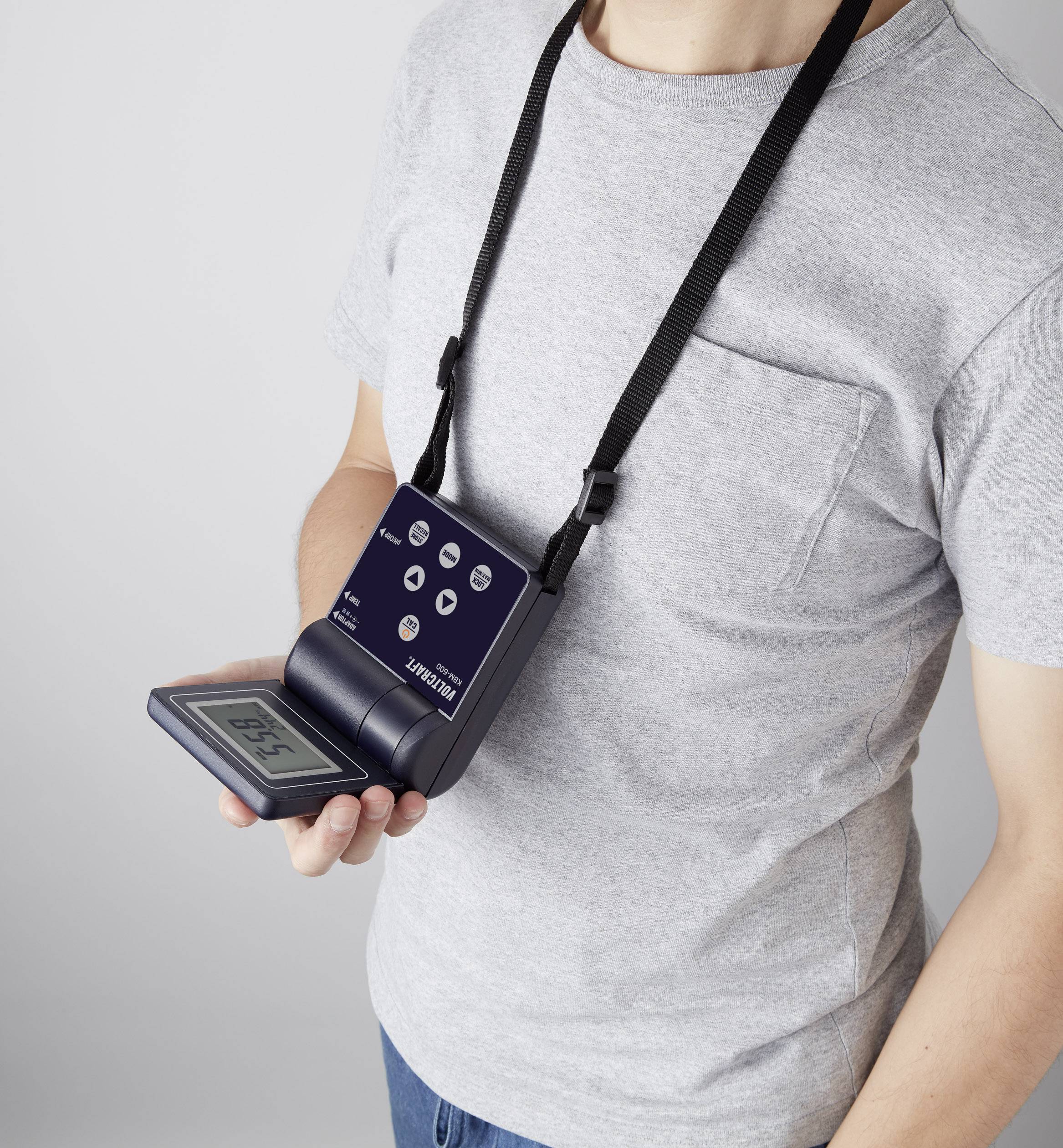 VOLTCRAFT KBM-600 Kombi-Messgerät Redox (ORP), pH-Wert, Temperatur