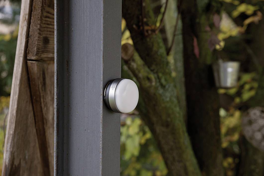 Brennenstuhl 1171550 OLI 0200 LED Camping-Leuchte 180lm batteriebetrieben Silber