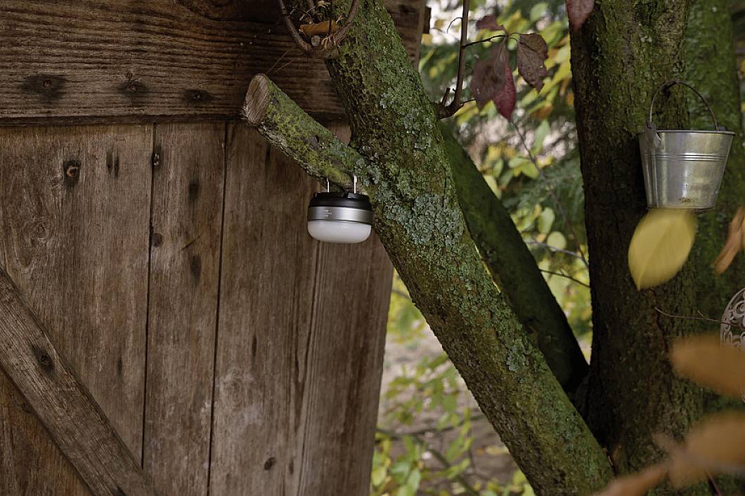 Brennenstuhl 1171550 OLI 0200 LED Camping-Leuchte 180lm batteriebetrieben Silber