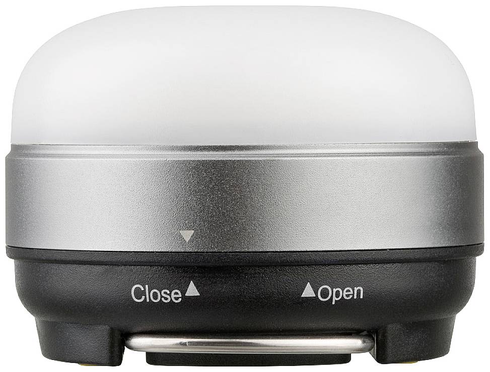 Brennenstuhl 1171550 OLI 0200 LED Camping-Leuchte 180lm batteriebetrieben Silber