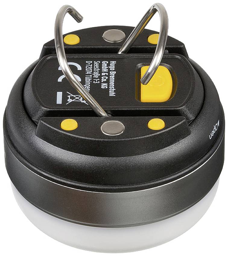 Brennenstuhl 1171550 OLI 0200 LED Camping-Leuchte 180lm batteriebetrieben Silber