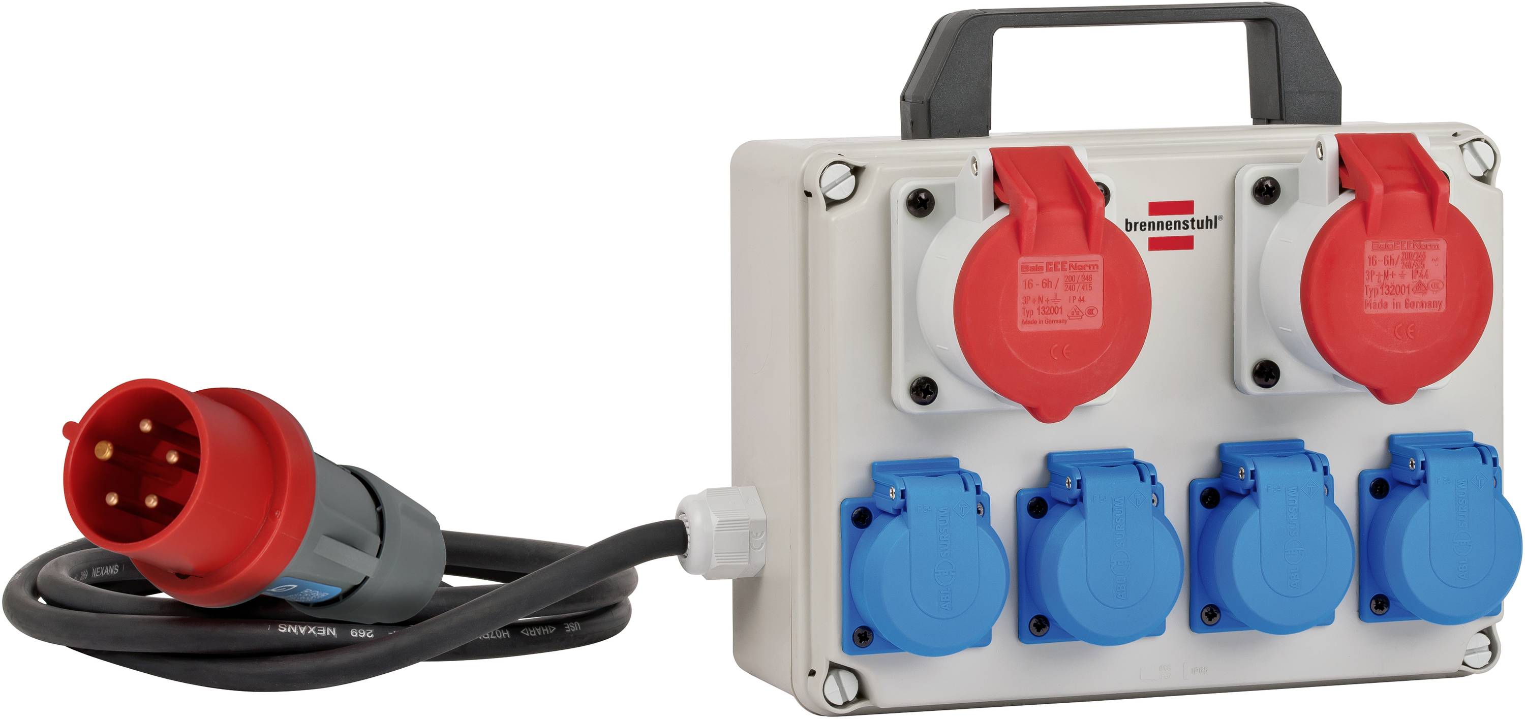 Brennenstuhl CEE Stromverteiler 1153650 400 V 16 A