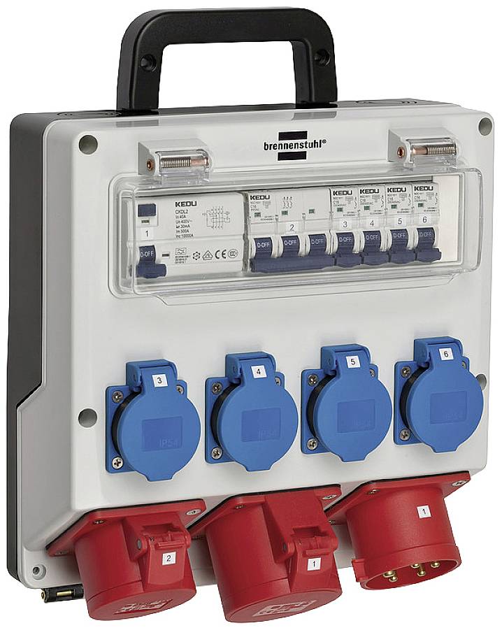 Brennenstuhl CEE Stromverteiler 1154890020 400 V 32 A