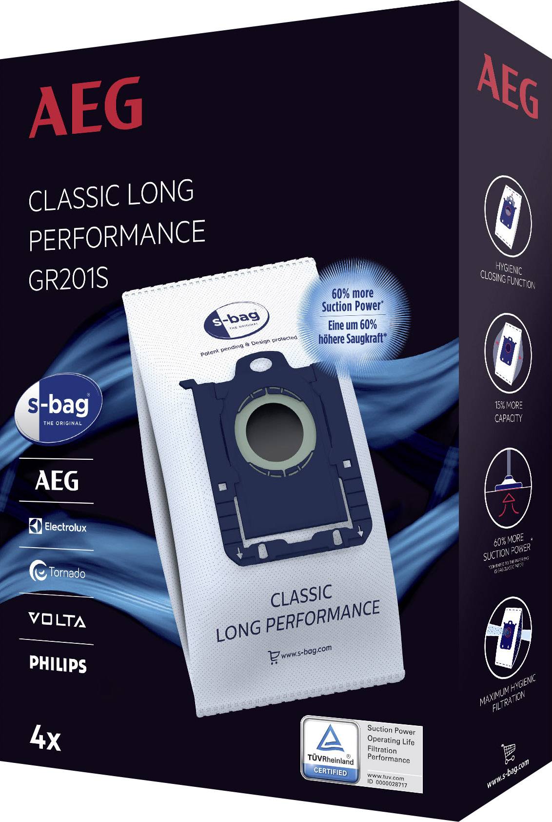 AEG GR201S Staubsaugerbeutel 1 St.