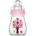 MAM Feel Good - Babyflasche aus Glas 170ml rosa