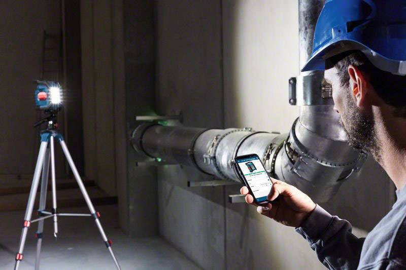 Bosch Professional GLI 18V-1200 C Baustrahler 1200lm 0601446700