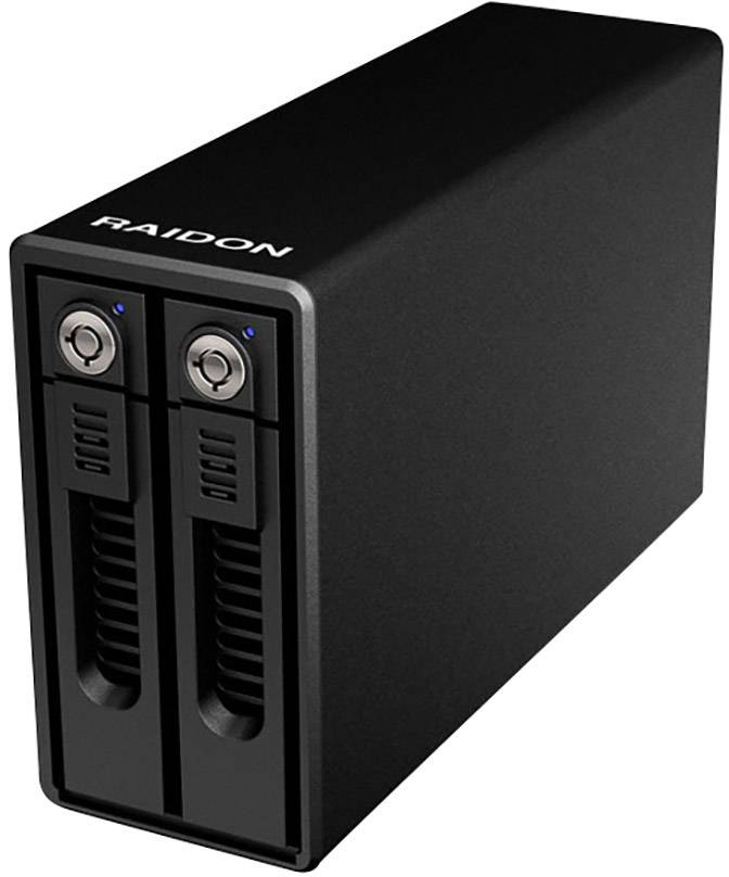 ICY BOX GR3660-TB2 8.9cm (3.5 Zoll) Festplattengehäuse 2.5 Zoll, 3.5 Zoll Thunderbolt 2