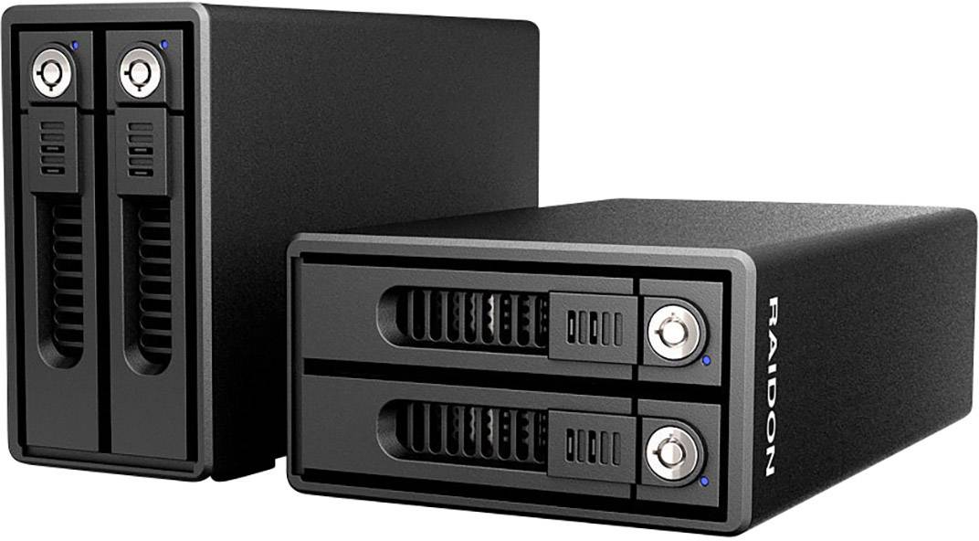 ICY BOX GR3660-TB2 8.9cm (3.5 Zoll) Festplattengehäuse 2.5 Zoll, 3.5 Zoll Thunderbolt 2