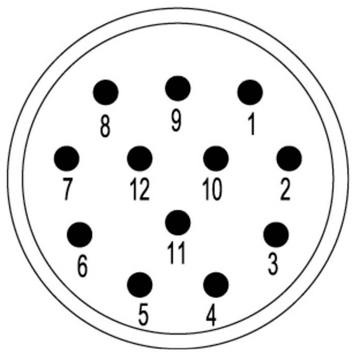 Weidmüller 1170070000 Steckereinsatz 12 Crimpen 1St.