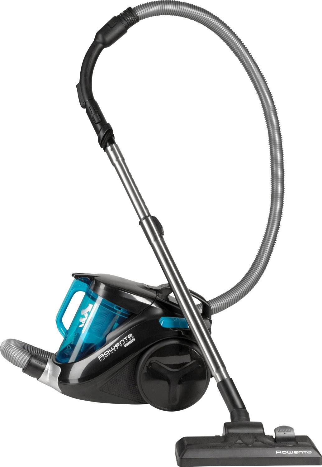 Rowenta Compact Power Cyclonic RO3731EA - Staubsauger - Kanister - beutellos - Blau/Schwarz