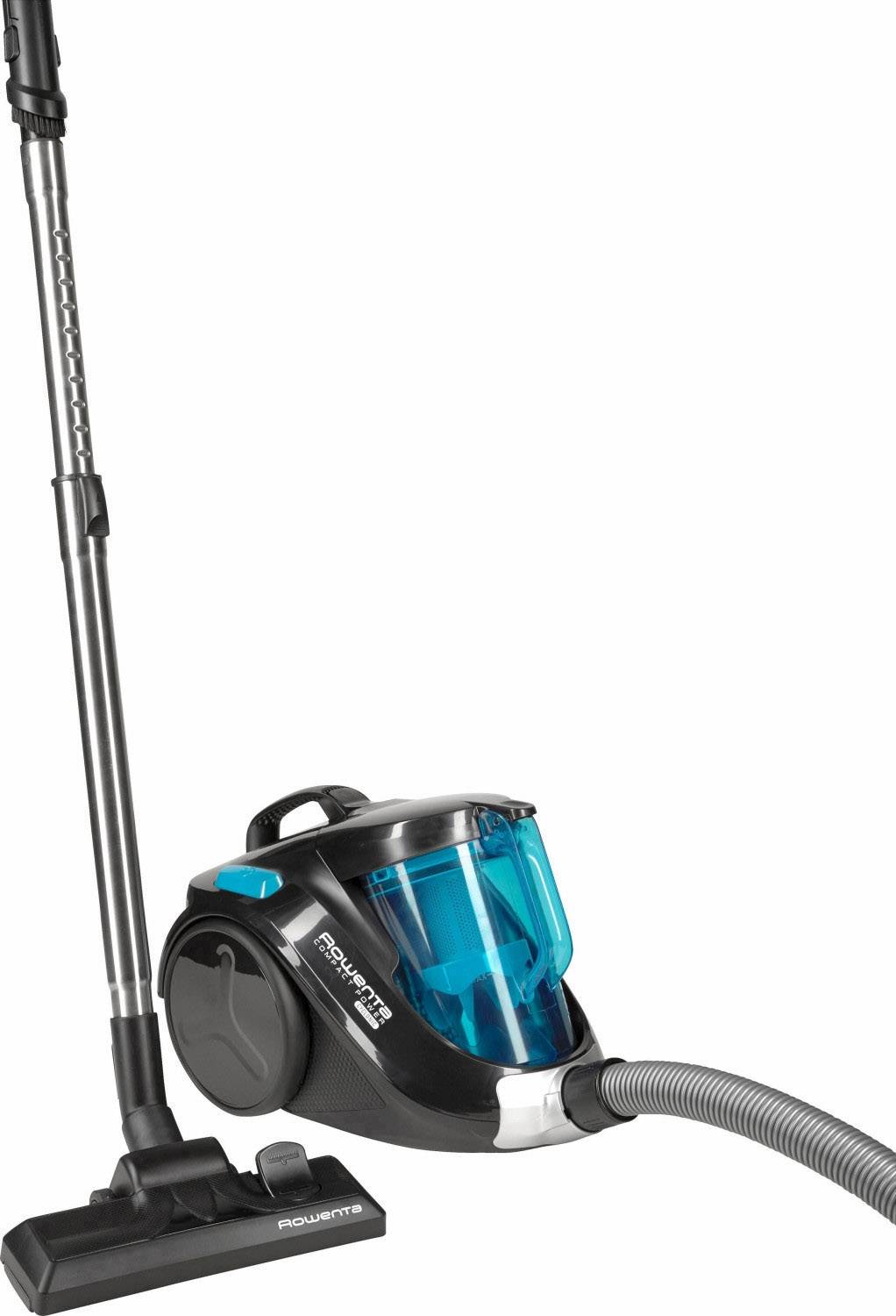 Rowenta Compact Power Cyclonic RO3731EA - Staubsauger - Kanister - beutellos - Blau/Schwarz