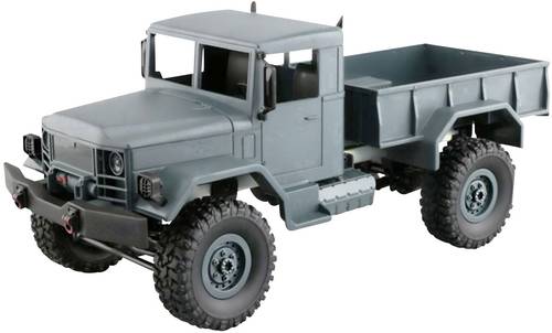 Truck Grau Brushed 1:16 RC Modell-LKW Elektro LKW Allradantrieb (4WD) Bausatz