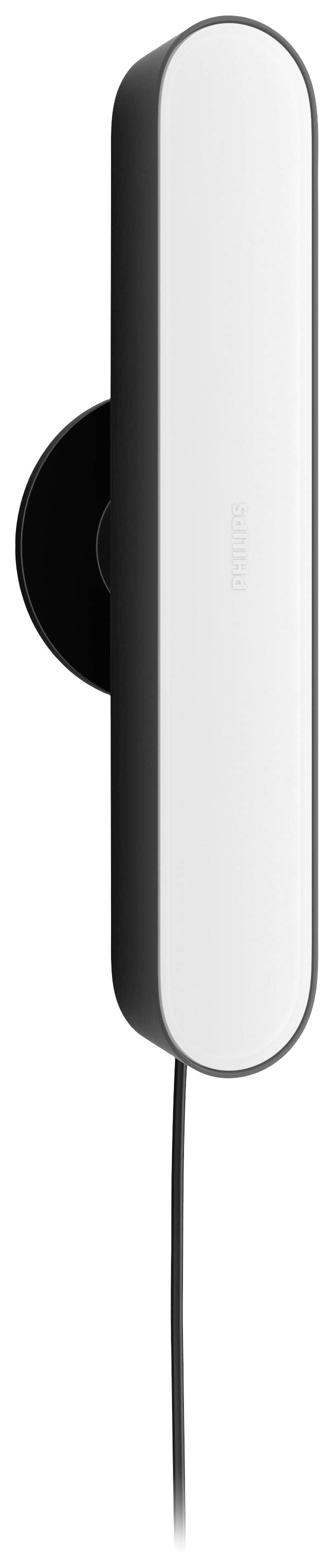 'Smart Led Light Bar' von der Seite, zeigt ein schlankes, modernes Design mit einem Stromkabel unten.
