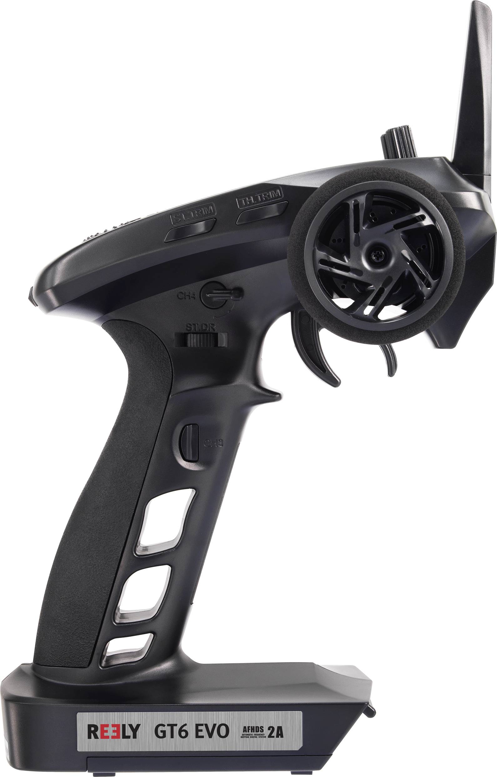 Reely GT6 EVO Pistolengriff-Fernsteuerung 2,4 GHz Anzahl Kanäle: 6 inkl. Empfänger