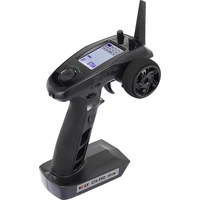 Reely GT6 EVO Pistolengriff-Fernsteuerung 2,4 GHz Anzahl Kanäle: 6 inkl. Empfänger Reely GT6 EVO Pistolengriff-Fernsteuerung 2,4 GHz Anzahl Kanäle: 6 inkl. Empfänger