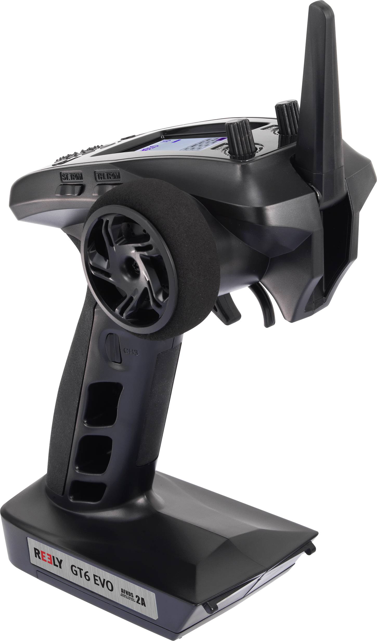 Reely GT6 EVO Pistolengriff-Fernsteuerung 2,4GHz Anzahl Kanäle: 6 inkl. Empfänger