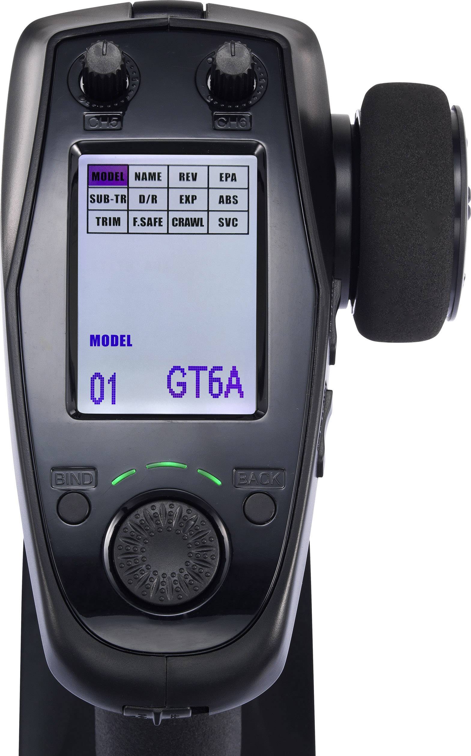 Reely GT6 EVO Pistolengriff-Fernsteuerung 2,4 GHz Anzahl Kanäle: 6 inkl. Empfänger