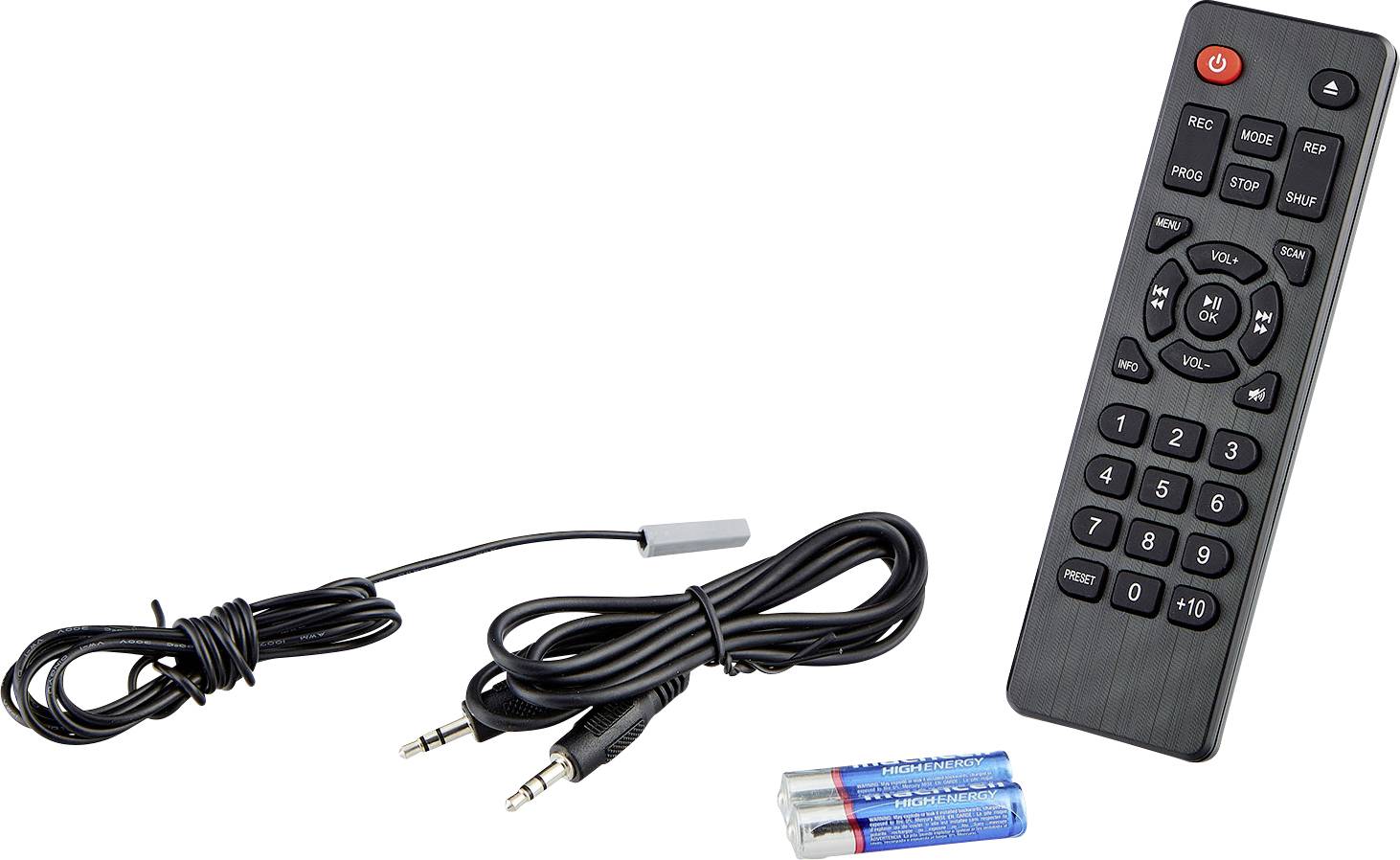 Albrecht DR 790 CD-Radio DAB+, UKW AUX, Bluetooth®, CD Braun