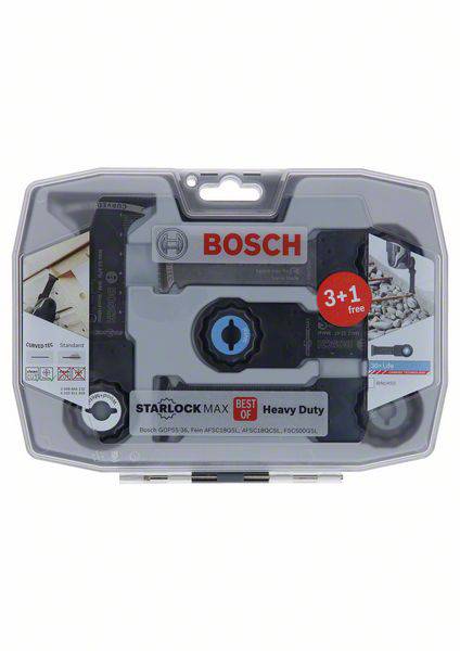 Bosch Accessories 2608664132 Best of Heavy Duty Tauchsägeblatt-Set 4teilig 1 St.