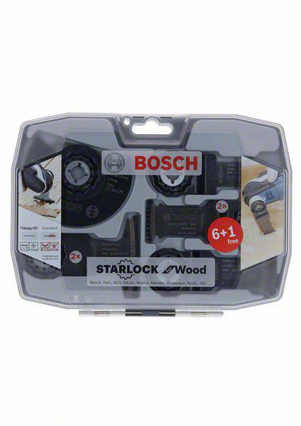 Bosch Accessories 2608664623 Best of Wood Tauchsägeblatt-Set 7teilig 1 Set