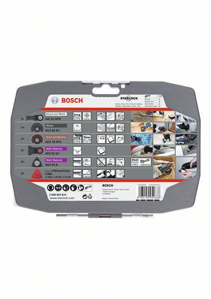 Bosch Accessories 2608664624 Best of Renovation Tauchsägeblatt-Set 1 Set
