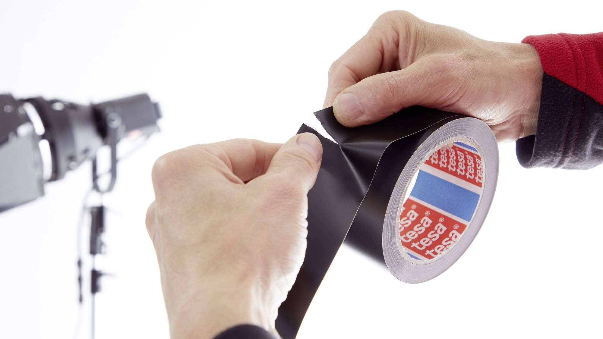 Tesa 50577-00000-01 Aluminium-Klebeband Schwarz (matt) (L x B) 25m x 50mm 1St.