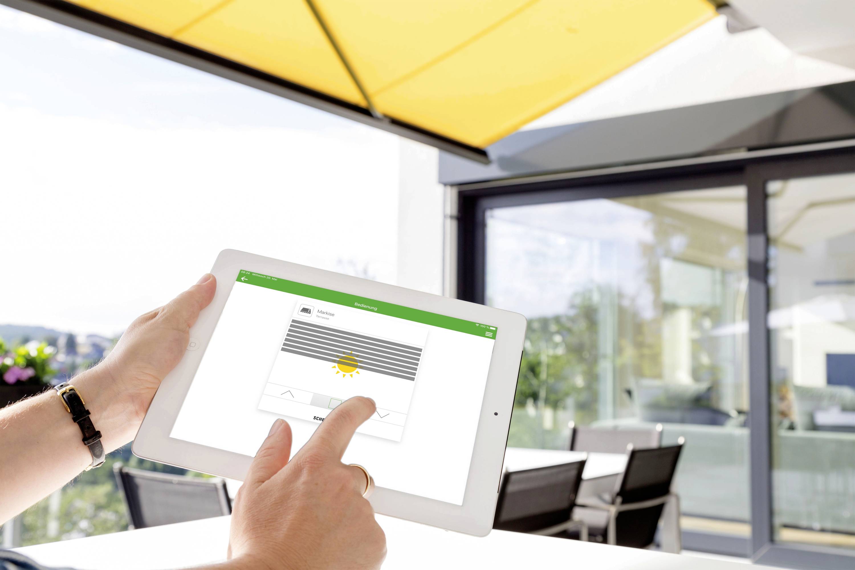 Schellenberg Premium 20264 Funk-Markisenantrieb 10 Nm