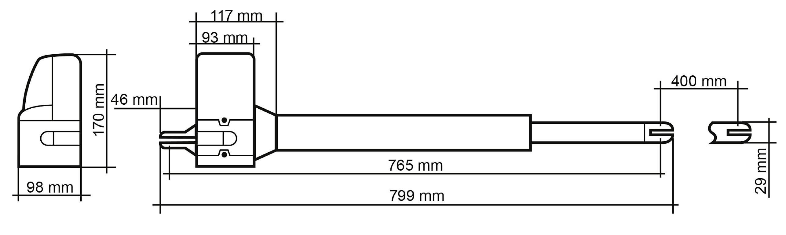 Schellenberg TWIN 300 60820 Drehtorantrieb 2000 N