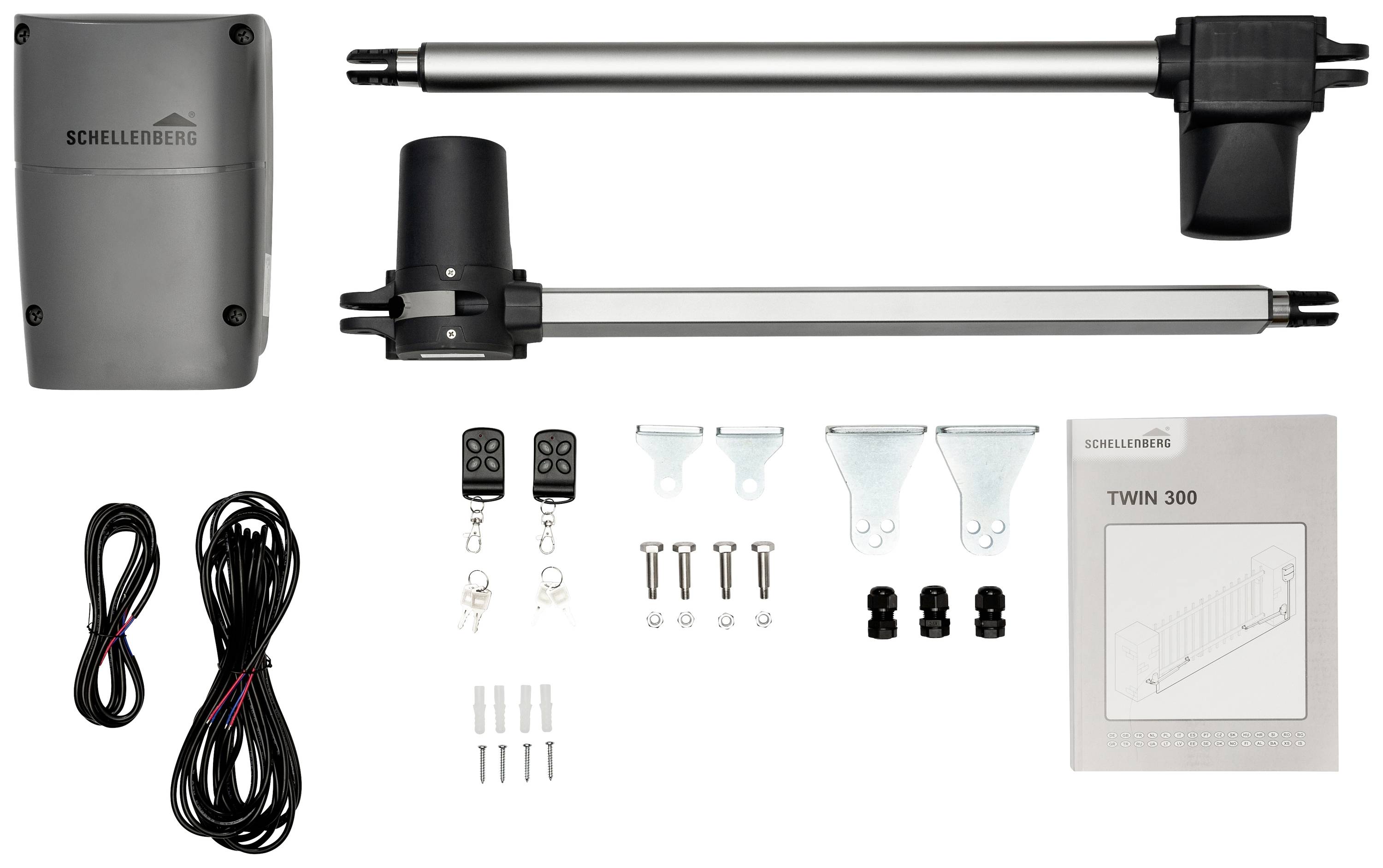 Schellenberg TWIN 300 60820 Drehtorantrieb 2000 N