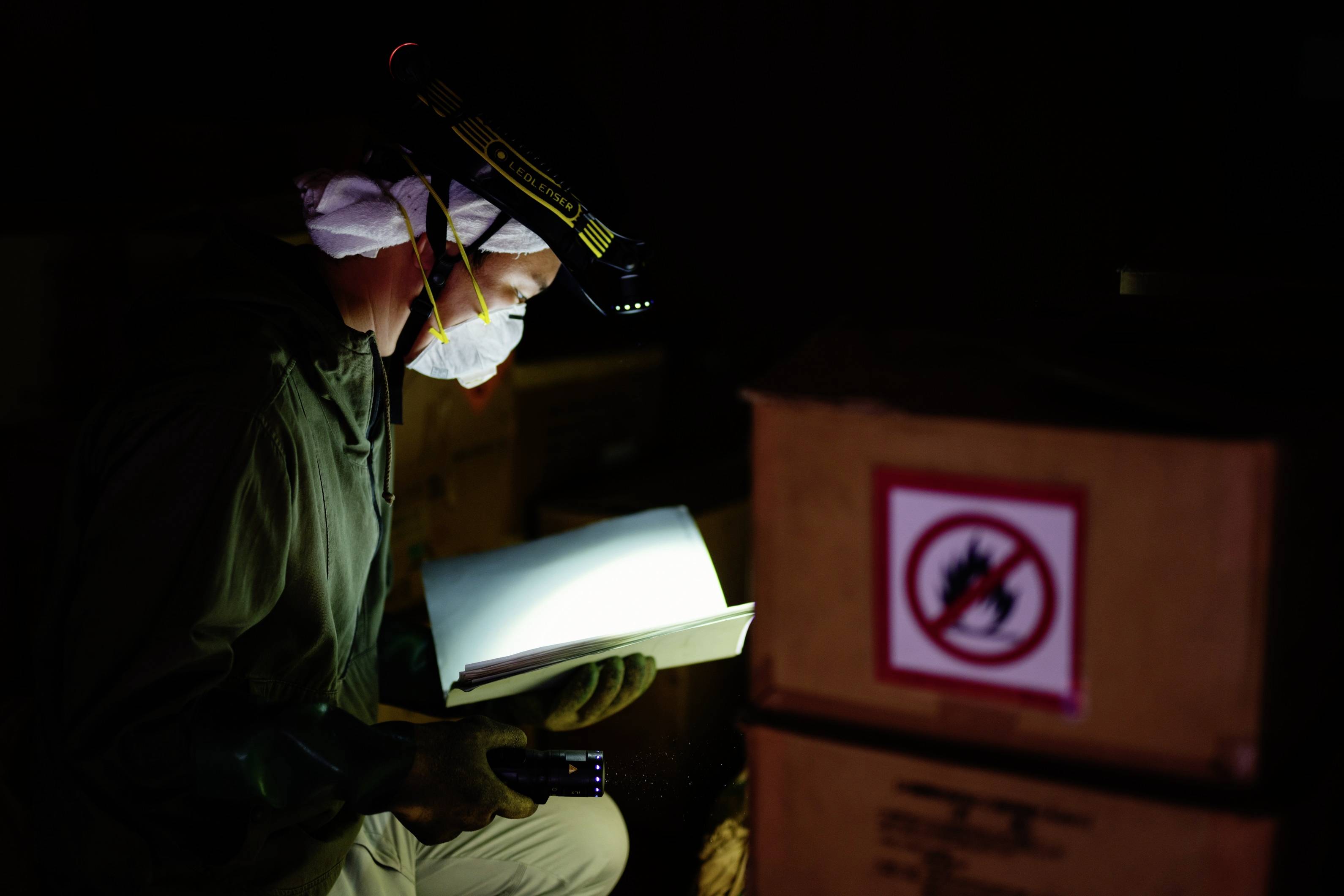 Ledlenser ILH8R Stirnlampe Ex Zone: 2, 22 300 lm 160 m