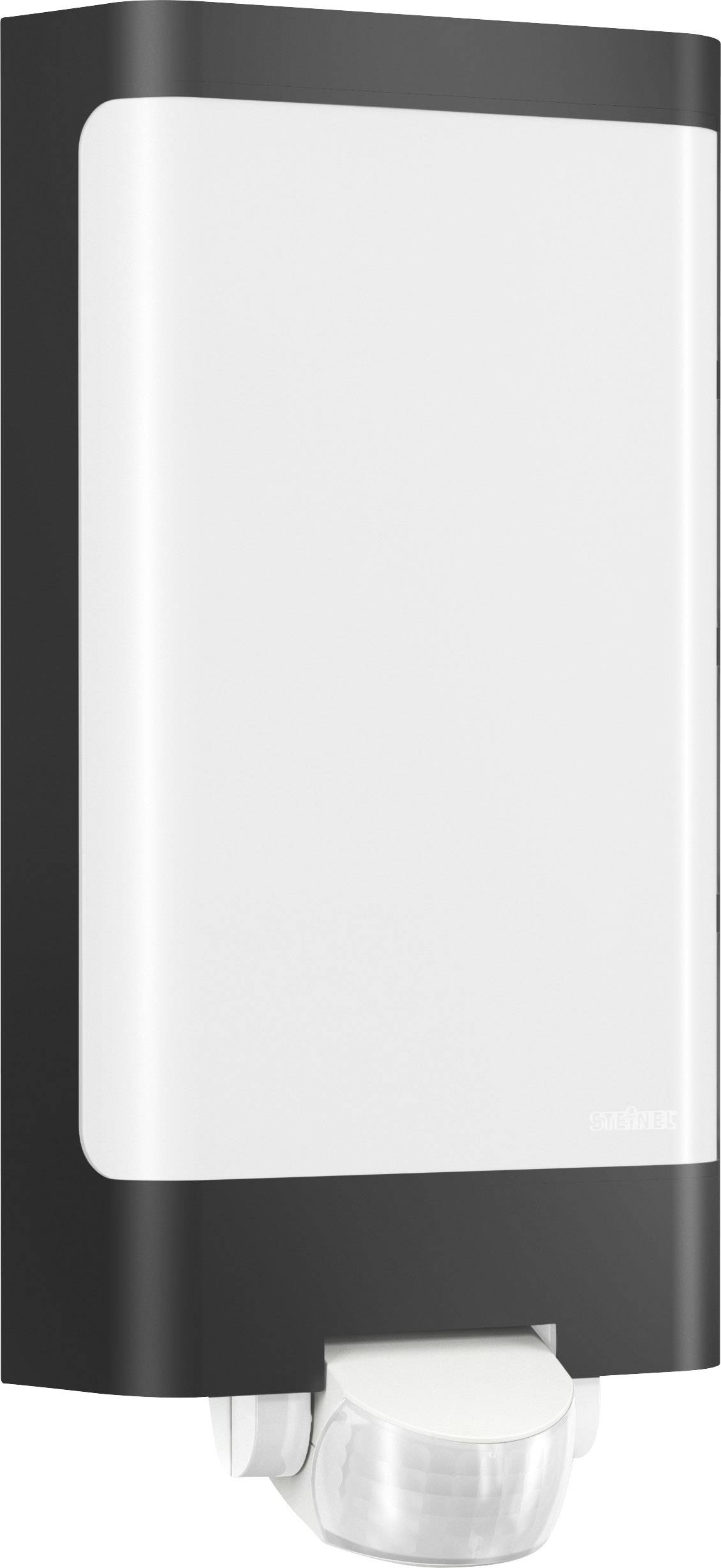 Steinel L 240 110054657 LED-Außenwandleuchte mit Bewegungsmelder LED LED fest eingebaut 9.3 W Anthrazit