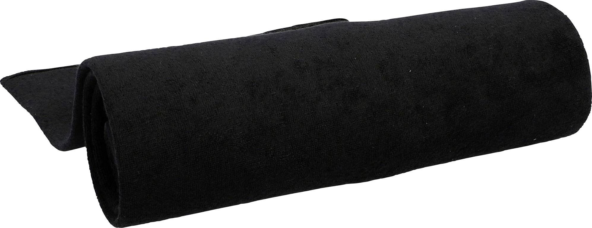 cartrend 10048 Frottee Sport Sitzauflage Frottee Schwarz Beifahrersitz, Fahrersitz