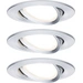 Paulmann 93487 Nova Einbauleuchte 3er Set LED LED 18W Aluminium (gedreht) Paulmann 93487 Nova Einbauleuchte 3er Set LED LED 18W Aluminium (gedreht)