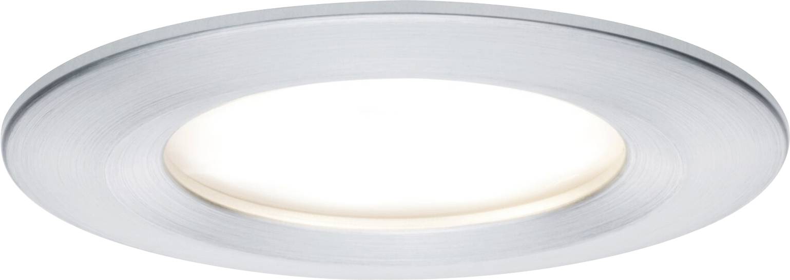 Paulmann Nova Bad-Einbauleuchte LED EEK: G (A - G) LED 6W IP44 Aluminium (gedreht)