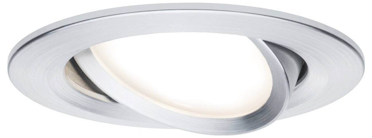 Paulmann 93451 Nova Einbauleuchte 3er Set LED LED 18W Aluminium (gedreht)