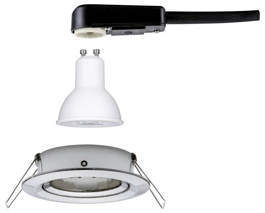 Paulmann 93464 Nova Einbauleuchte LED GU10 6.5W Eisen (gebürstet)