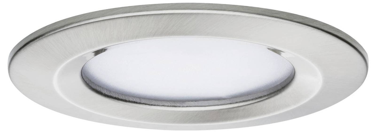 Paulmann Nova Bad-Einbauleuchte 3er Set LED LED 18W IP44 Eisen (gebürstet)