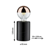 Paulmann Neordic Nordin 79600 Tischlampe LED E27 20W Schwarz, Kupfer Paulmann Neordic Nordin 79600 Tischlampe LED E27 20W Schwarz, Kupfer