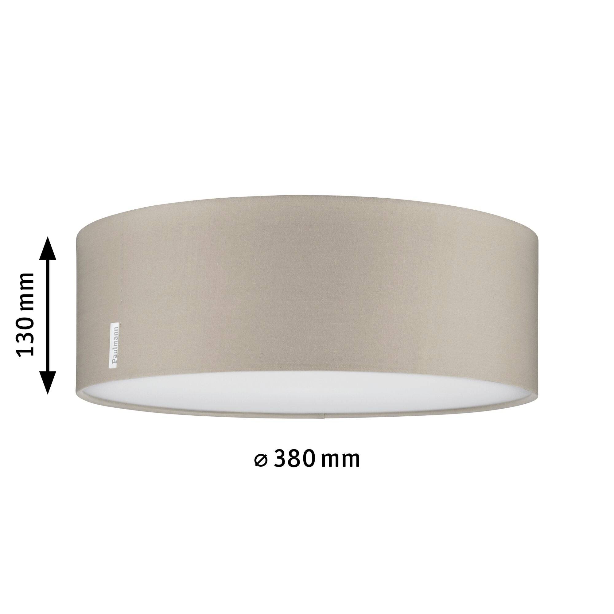 Paulmann 70952 Mari Deckenleuchte LED E27 40W Beige (matt)
