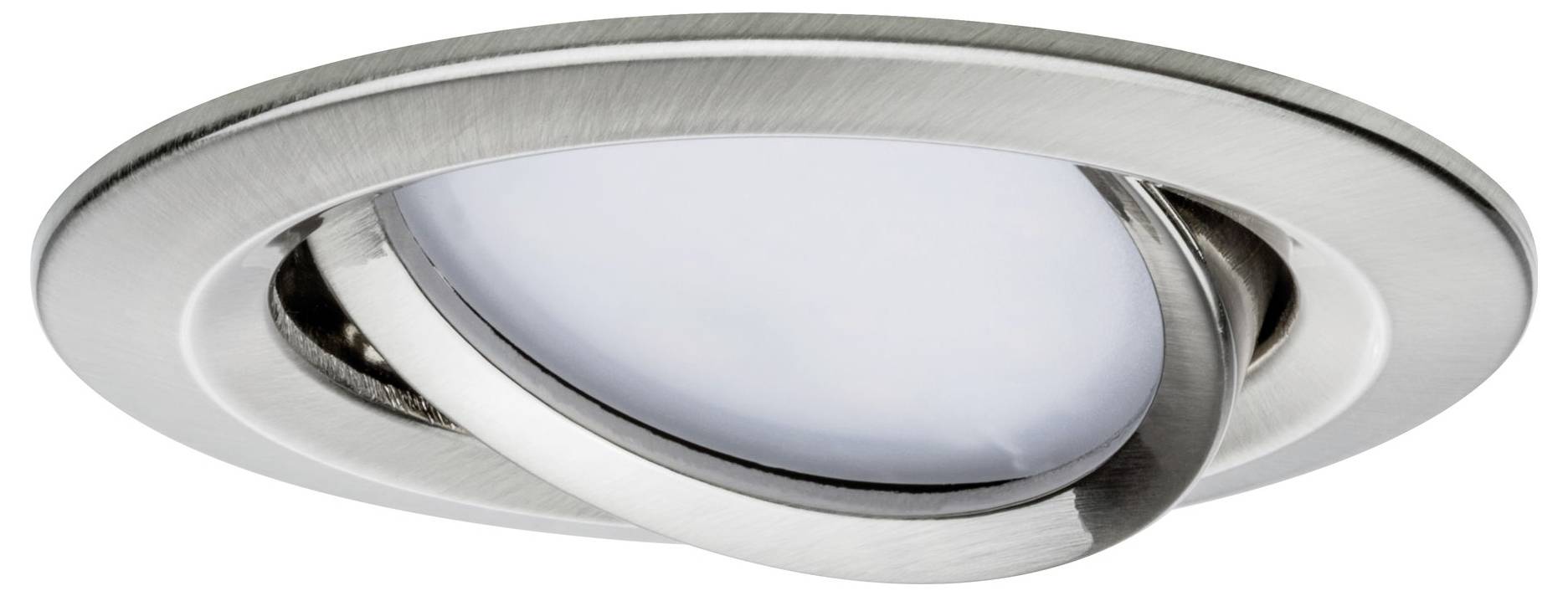 Paulmann 93447 Nova Einbauleuchte 3er Set LED LED 18W Eisen (gebürstet)