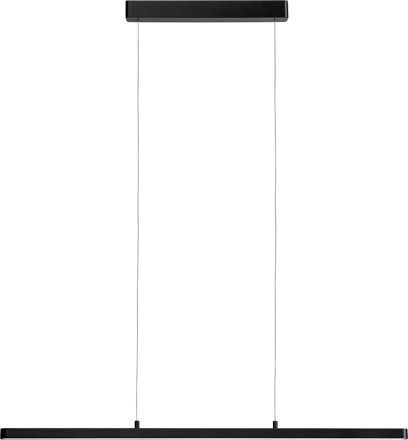 Paulmann Lento 79694 LED-Pendelleuchte LED LED fest eingebaut 43 W Schwarz (glänzend)