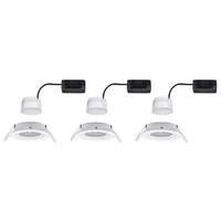 Paulmann 93449 Nova Einbauleuchte 3er Set LED LED 18W Weiß (matt) Paulmann 93449 Nova Einbauleuchte 3er Set LED LED 18W Weiß (matt)