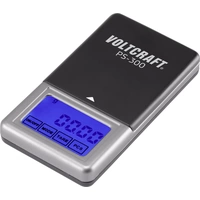 VOLTCRAFT PS-200 Taschenwaage Wägebereich (max.) 200g Ablesbarkeit 0.01g batteriebetrieben Schwarz, Silber VOLTCRAFT PS-200 Taschenwaage Wägebereich (max.) 200g Ablesbarkeit 0.01g batteriebetrieben Schwarz, Silber