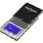 VOLTCRAFT VC-8912595 PS-200 Taschenwaage Wägebereich (max.) 200g Ablesbarkeit 0.01g batteriebetrieben Schwarz, Silber
