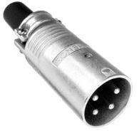 Amphenol EP-6-12 XLR-Steckverbinder Stecker, gerade Polzahl: 6 Silber 1St.