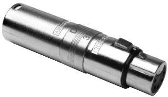Amphenol XLR-Adapter XLR-Buchse - XLR-Stecker Polzahl (num):5, 3 1 St.