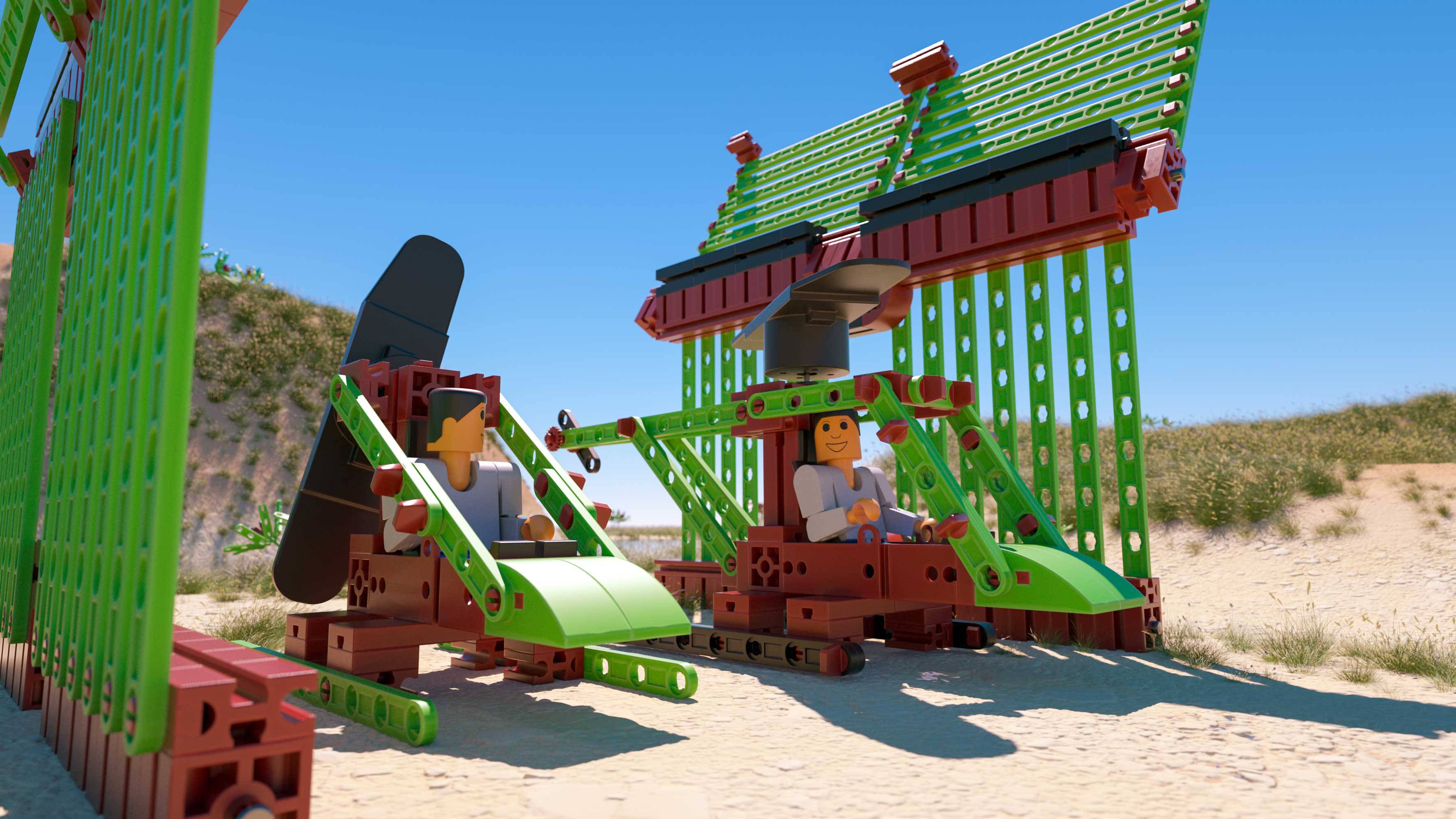 fischertechnik 544616 ADVANCED Solar Hubschrauber