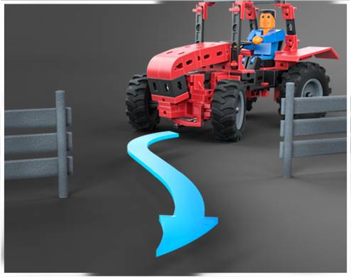 fischertechnik 544617 ADVANCED Tractors Bausatz ab 7 Jahre