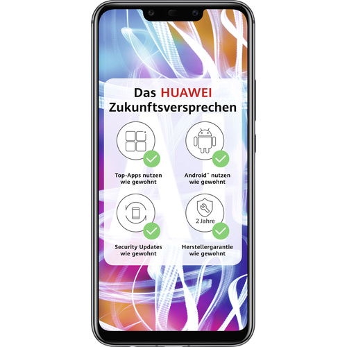 HUAWEI Mate 20 lite Smartphone 64GB 6.3 Zoll (16 cm) Dual-SIM Android™ 8.1 Oreo 20 Mio. Pixel, 2 Mio. Pixel Schwarz